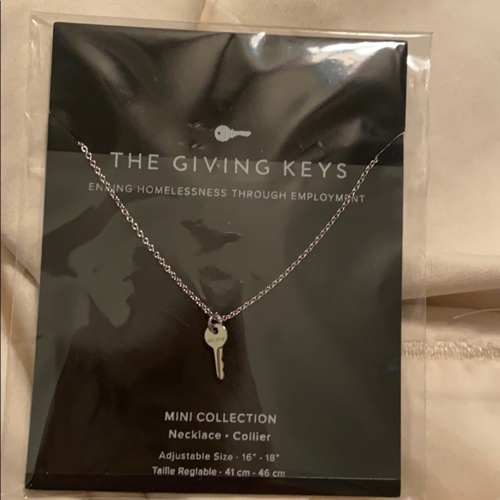 Giving Keys Necklace - Believe